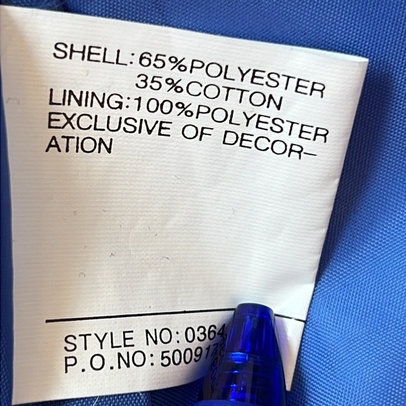 Vintage Pacific Trail Full Zip Hooded Jacket Hood Blue Drawstring Mesh Lined 2X - Picture 13 of 15